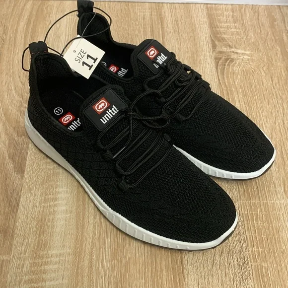 Ecko Unltd. Men’s Black White sneakers Like New - Picture 4 of 10